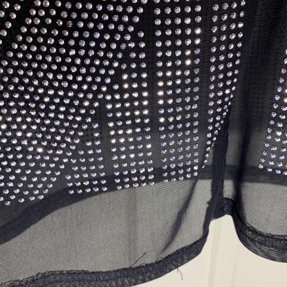Mesh/Rhinestone Sheer Party/Costume Dress - Picture 7 of 10